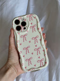 New style pink bow tie mobile case