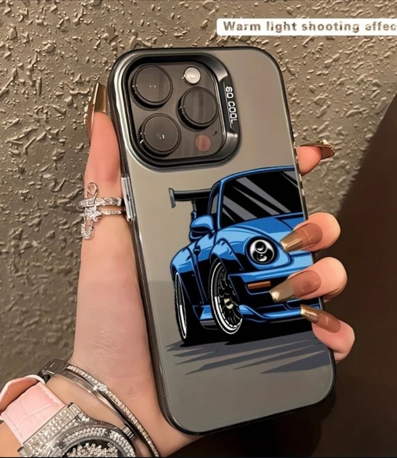 Iphone Anime-themed reflected case