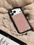 Iphone Baby pink base fully covered 3D case