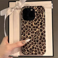 Cute leopards print case for iphone