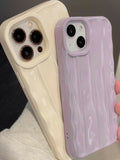Glossy Wavy iPhone Case