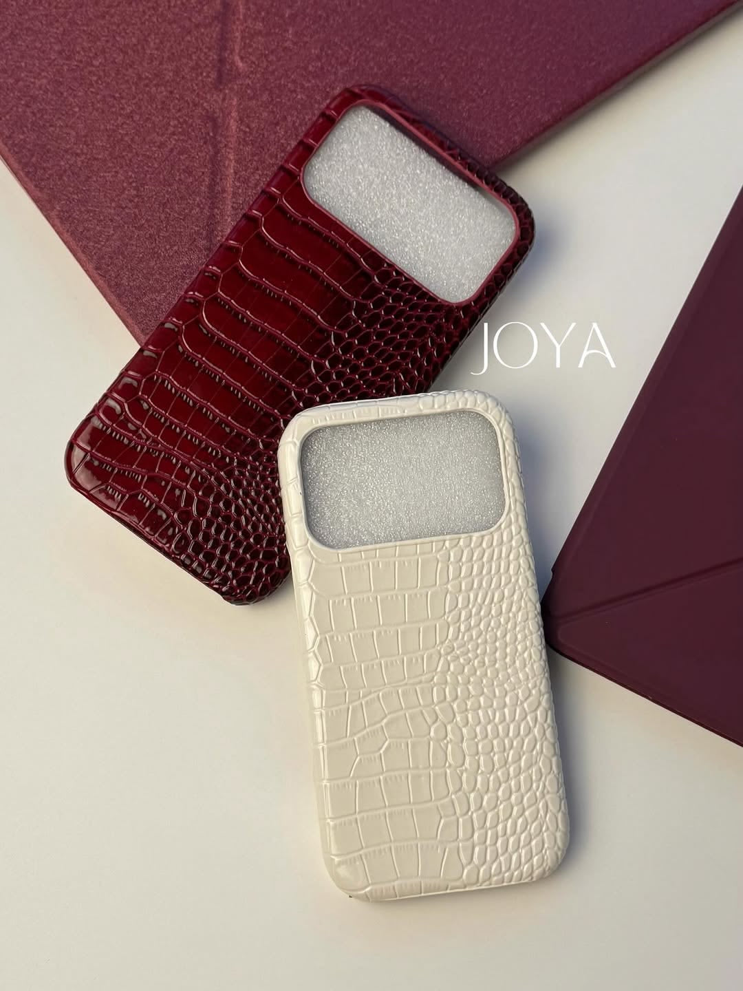 Crocodile Leather iPhone Case |
