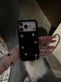 BLACK STAR VELVET CASE 🌟🖤*