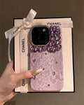 LAVENDER ROYAL CRYSTAL CASE