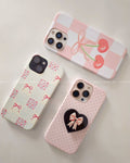 Iphone case trio PINK COQUETTE PERFECTION