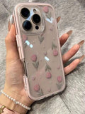Iphone Pink Tulip Case