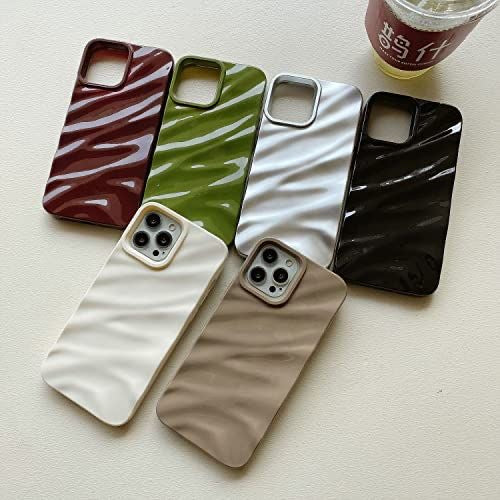Liquid Wavy iPhone Case | Glossy Abstract Aesthetic Cover.