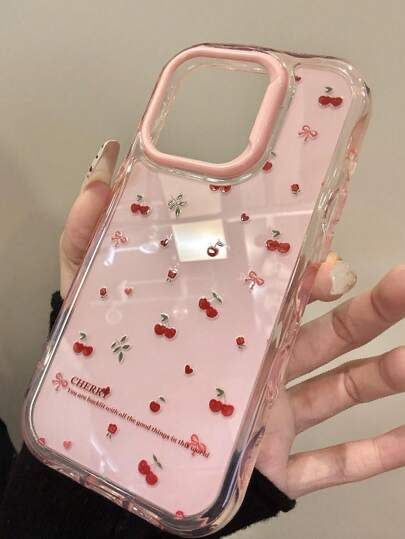 Iphone Cherry Bow Case