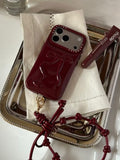CHERRY RED BOW CASE 🍒🎀