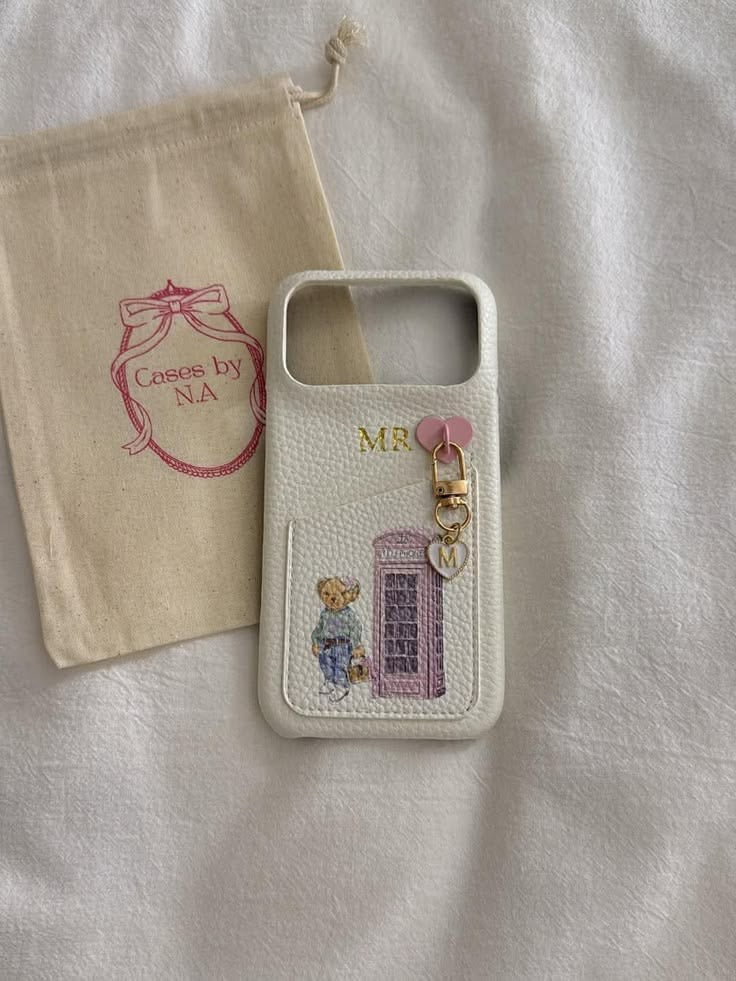 LONDON TEDDY LEATHER CASE