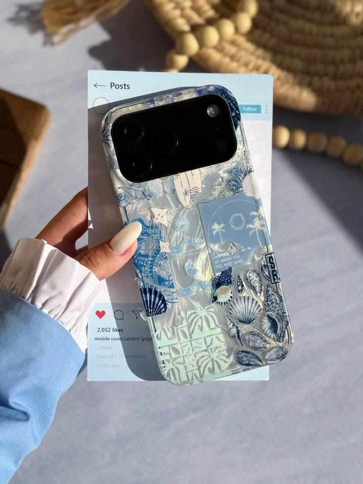 BLUE OCEAN VIBES CASE